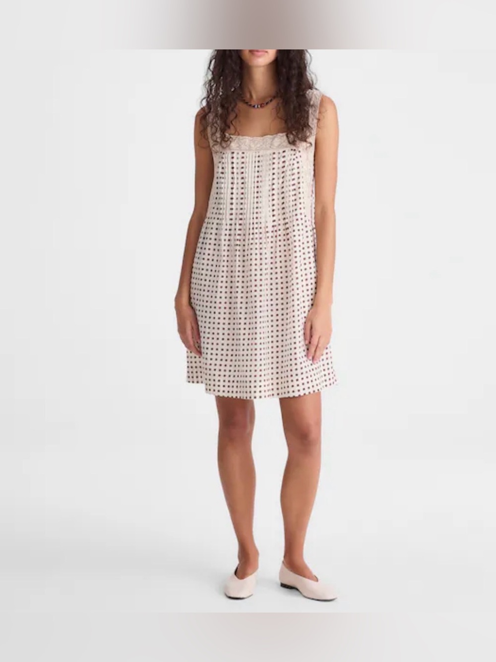 Madewell The Sophie Mini Dress.Vintage Ivory.S.NWT.